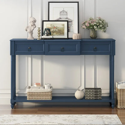 Console Table Sofa Table with Drawers