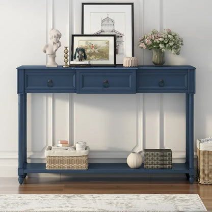 Console Table Sofa Table with Drawers