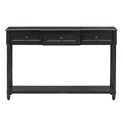 Console Table Sofa Table with Drawers