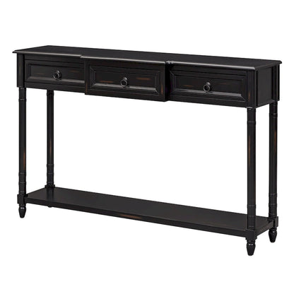 Console Table Sofa Table with Drawers