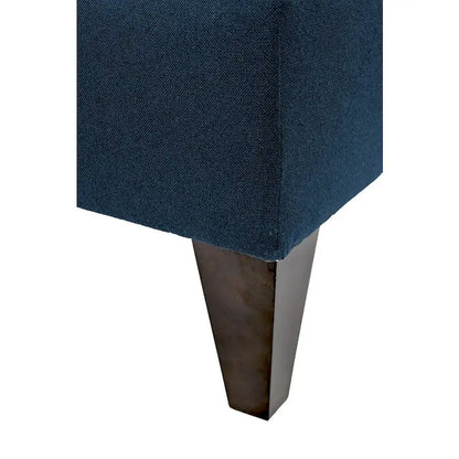 MJL Furniture Brooke 10 Button Tufted Dawson7 Long Storage Bench Ottoman