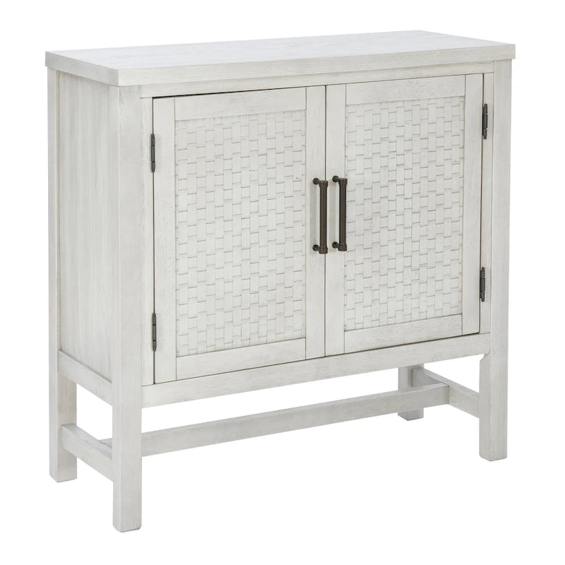 Dudley Wood 2-Door Adjustable Accent Cabinet