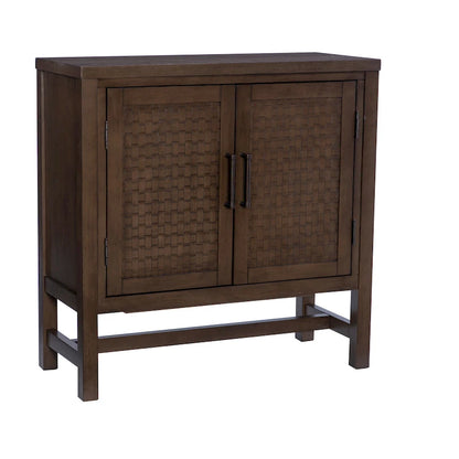 Dudley Wood 2-Door Adjustable Accent Cabinet