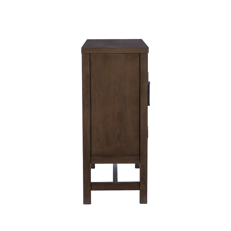 Dudley Wood 2-Door Adjustable Accent Cabinet