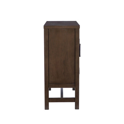 Dudley Wood 2-Door Adjustable Accent Cabinet