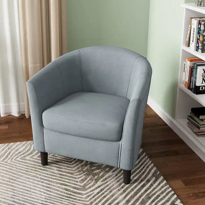 Modern Accent Chair Upholstered Barrel Chair