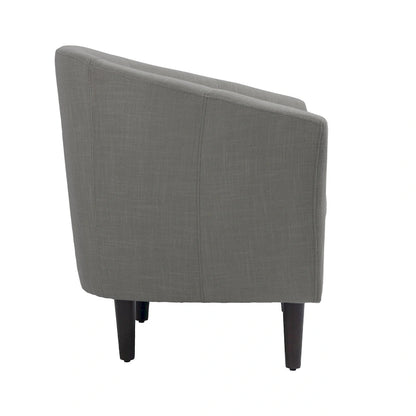 Modern Accent Chair Upholstered Barrel Chair