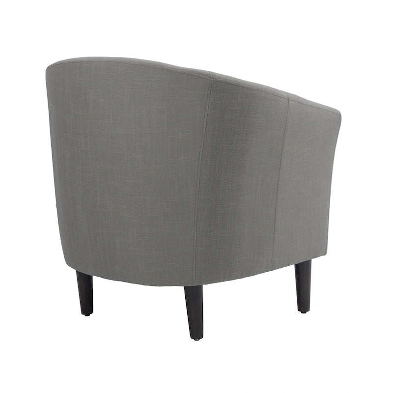Modern Accent Chair Upholstered Barrel Chair