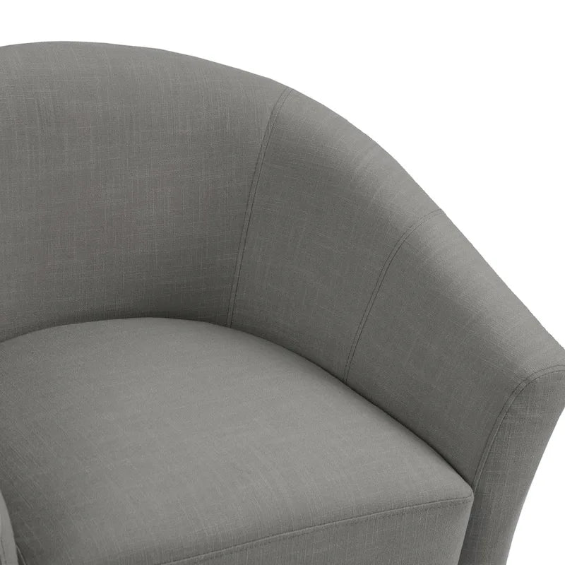 Modern Accent Chair Upholstered Barrel Chair