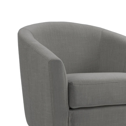 Modern Accent Chair Upholstered Barrel Chair