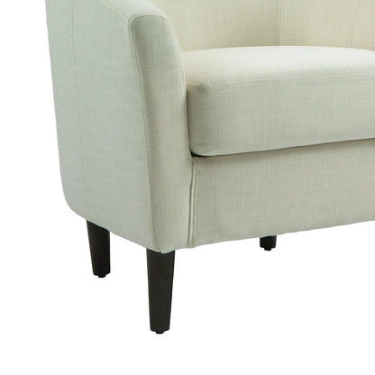 Modern Accent Chair Upholstered Barrel Chair