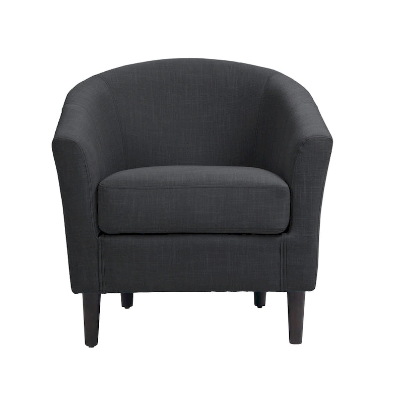 Modern Accent Chair Upholstered Barrel Chair
