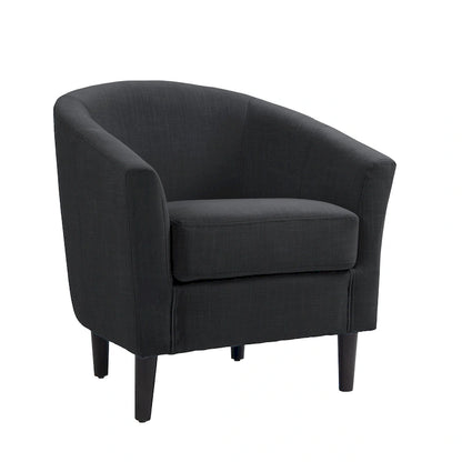 Modern Accent Chair Upholstered Barrel Chair
