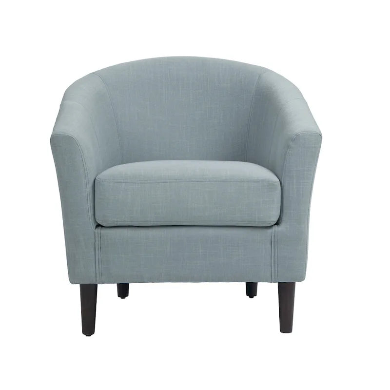 Modern Accent Chair Upholstered Barrel Chair