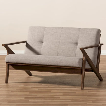 Mid-Century Loveseat by Baxton Studio