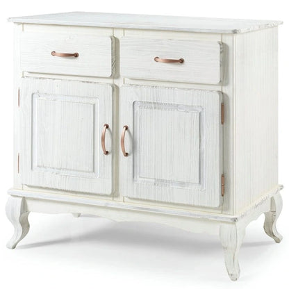 Wood Buffet Sideboard Green