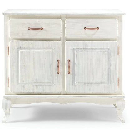 Wood Buffet Sideboard Green