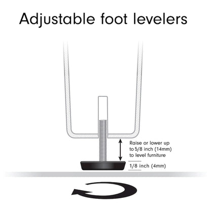 Rocco Rectangular Nested Side Table - 22 Wide