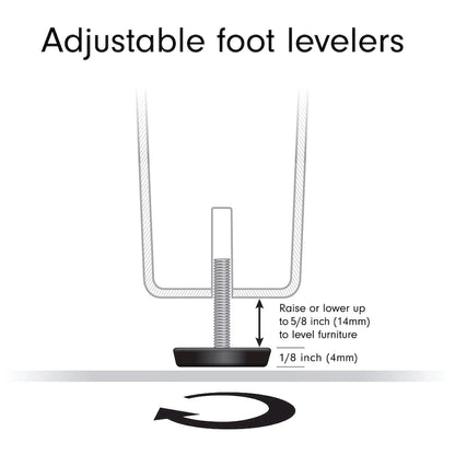 Rocco Rectangular Nested Side Table - 22 Wide