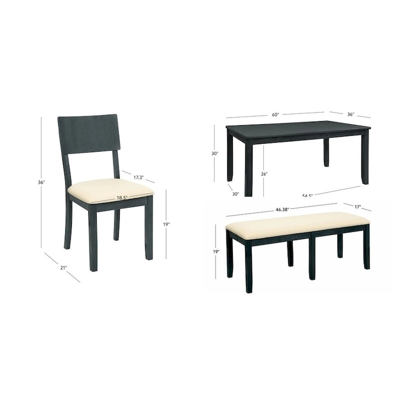 Jepson 6-Piece Boho Dining Set