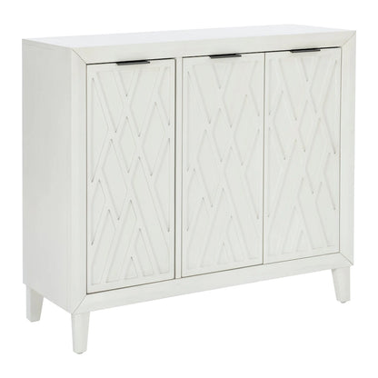 Camlin Wood 3-Door Adjustable Accent Cabinet