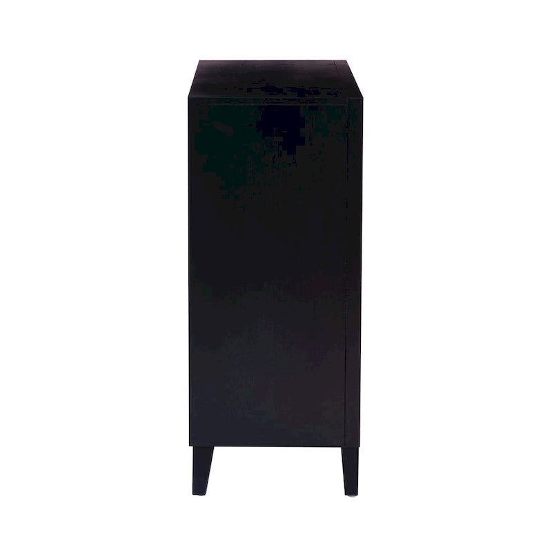 Camlin Wood 3-Door Adjustable Accent Cabinet