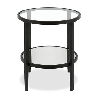 Silver Orchid Carol Mirrored Side Table