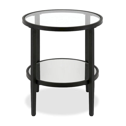 Silver Orchid Carol Mirrored Side Table