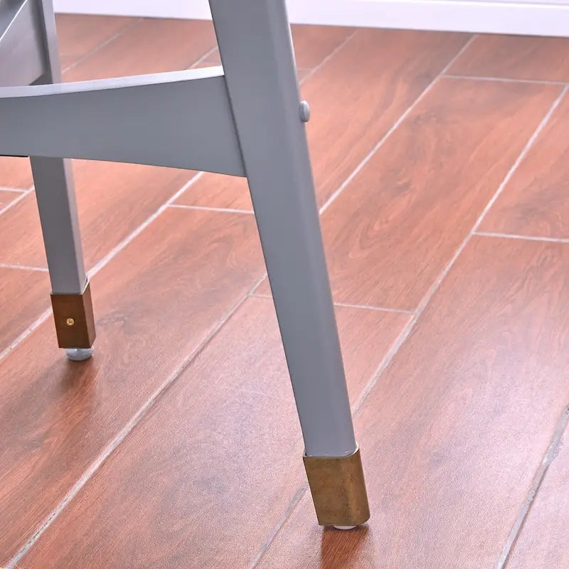 SEI Furniture Morgenstern Round Midcentury Modern Wood Side Table