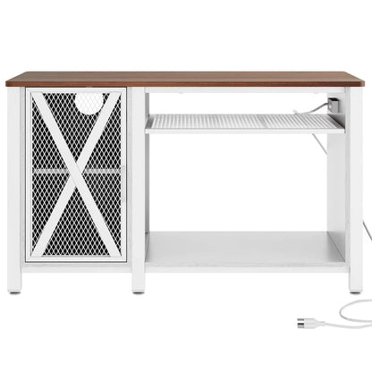 Moasis 55-75 Gallon Aquarium Stand with Power Outlets,Fish Tank Stand with Storage Cabinet