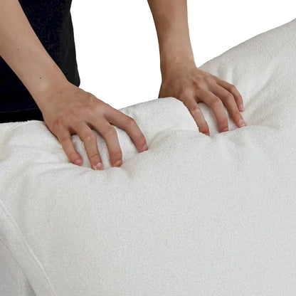 L-shape Linen Upholstered Sectional Sofa Couch