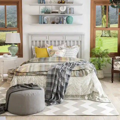 Furniture of America Amanda Traditional Slatted Full Size Platform Bed