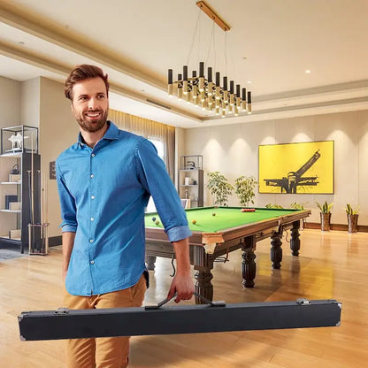 GSE 1x1 Hard Billiard Pool Cue Stick Hard Box. 1/2 Pool Cue Case for 1 Butts/1 Shafts