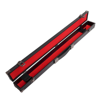 GSE 1x1 Hard Billiard Pool Cue Stick Hard Box. 1/2 Pool Cue Case for 1 Butts/1 Shafts