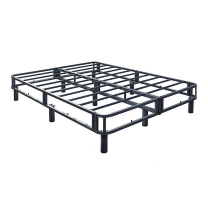 Hollywood Bed Frame Queen Enforce Platform Base and Metal Box Spring