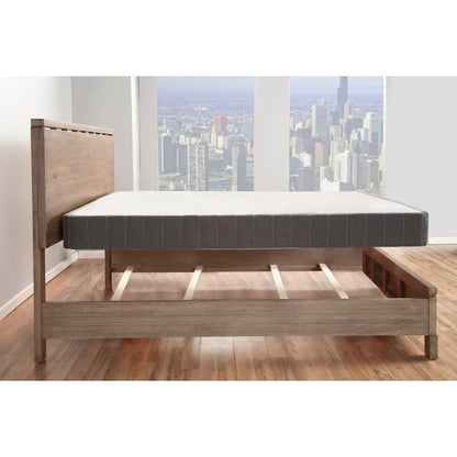 Hollywood Bed Frame Queen Enforce Platform Base and Metal Box Spring
