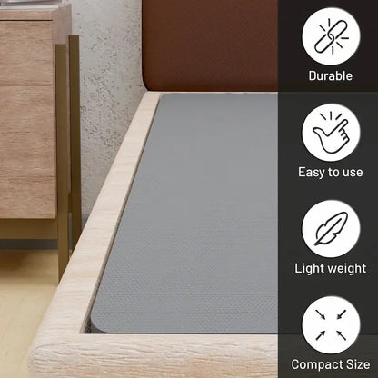 ONETAN, 1.5-Inch Split Bunkie Board for Mattress/Bed Support - Fully Assembled, Improved Comfort and Support, Gray