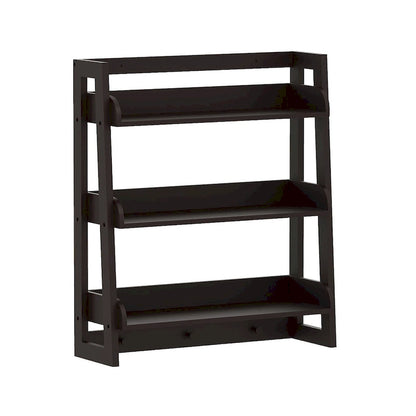 UTEX 3 Tier Bathroom Shelf Wall Mounted with Towel Hooks, Bathroom Organizer Shelf Over The Toilet