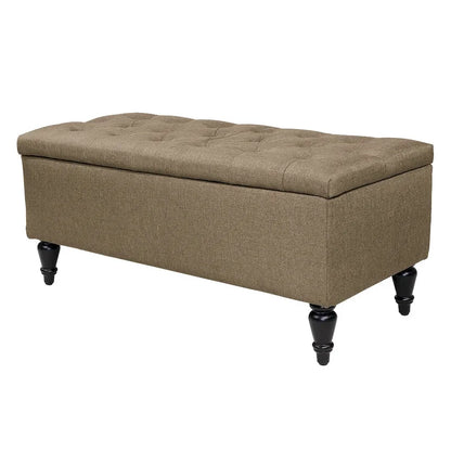 Maypex 38 in. Upholstered Storage Bench