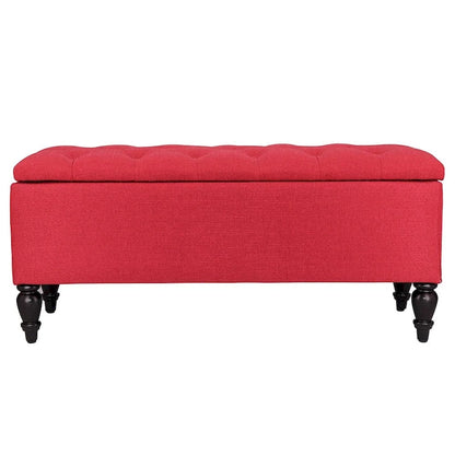 Maypex 38 in. Upholstered Storage Bench
