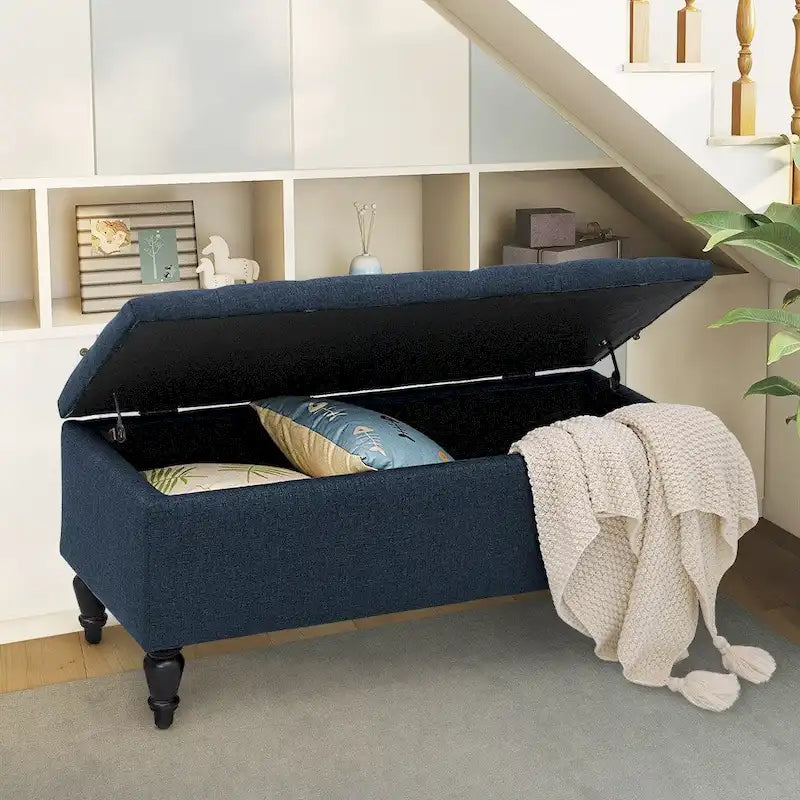 Maypex 38 in. Upholstered Storage Bench