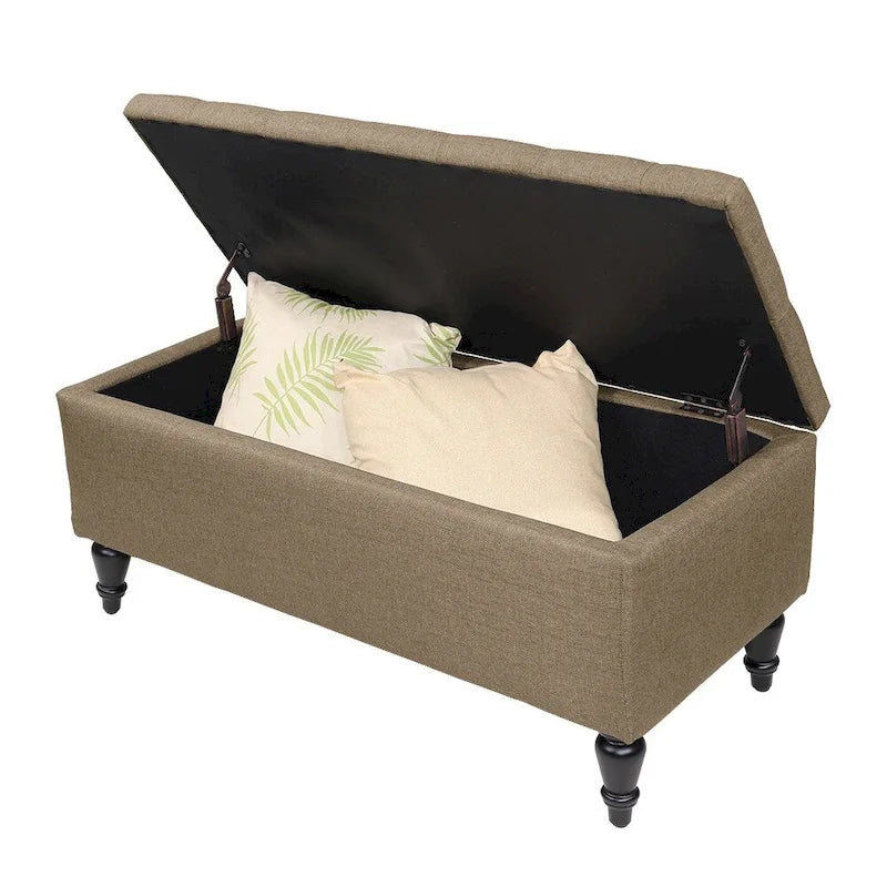 Maypex 38 in. Upholstered Storage Bench