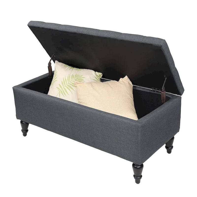 Maypex 38 in. Upholstered Storage Bench