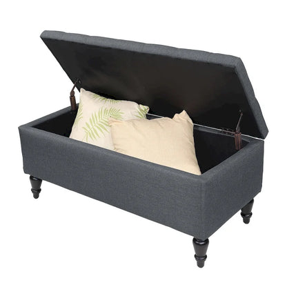 Maypex 38 in. Upholstered Storage Bench