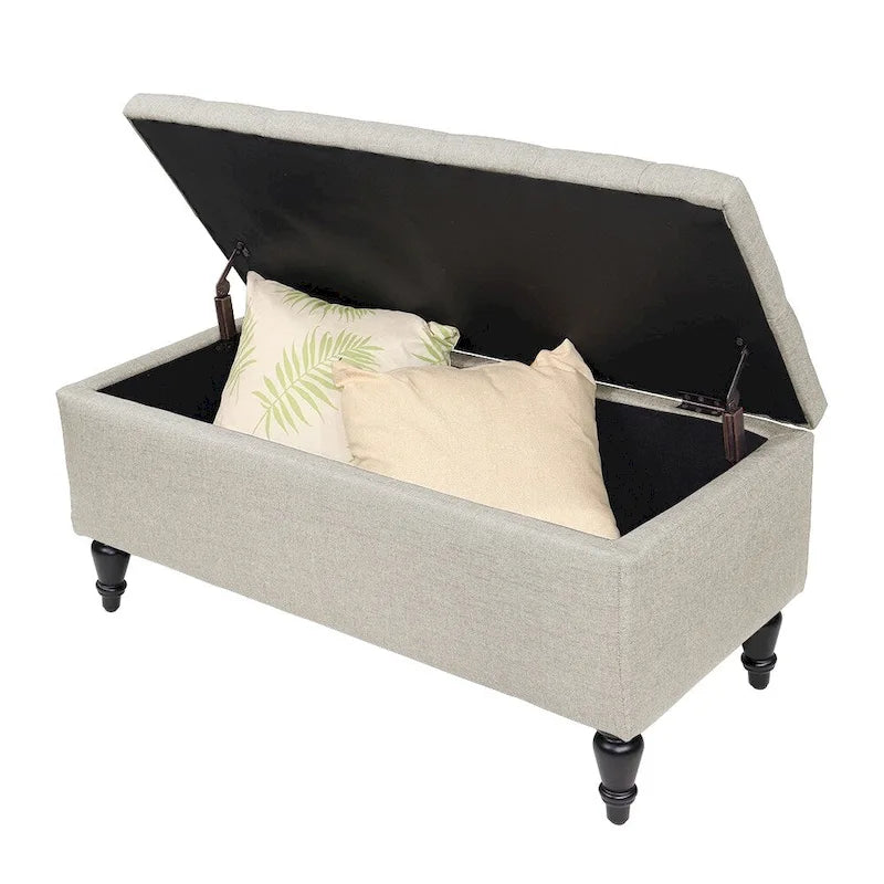 Maypex 38 in. Upholstered Storage Bench