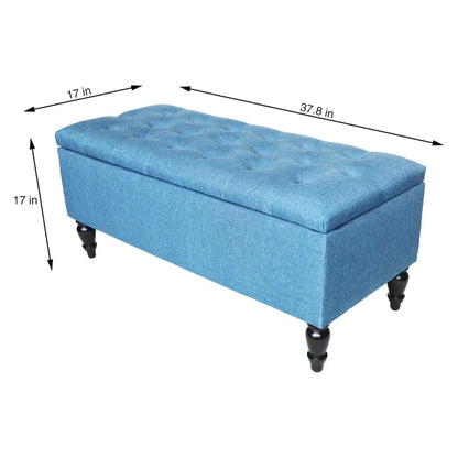 Maypex 38 in. Upholstered Storage Bench