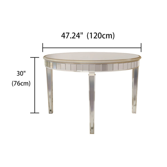 Contemporary Round Dining Table