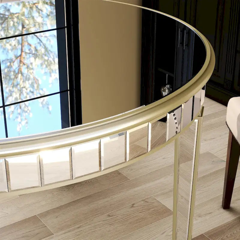 Contemporary Round Dining Table