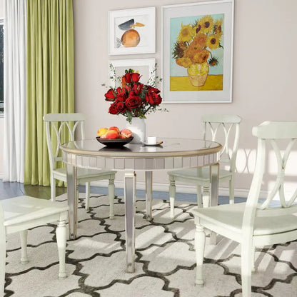 Contemporary Round Dining Table