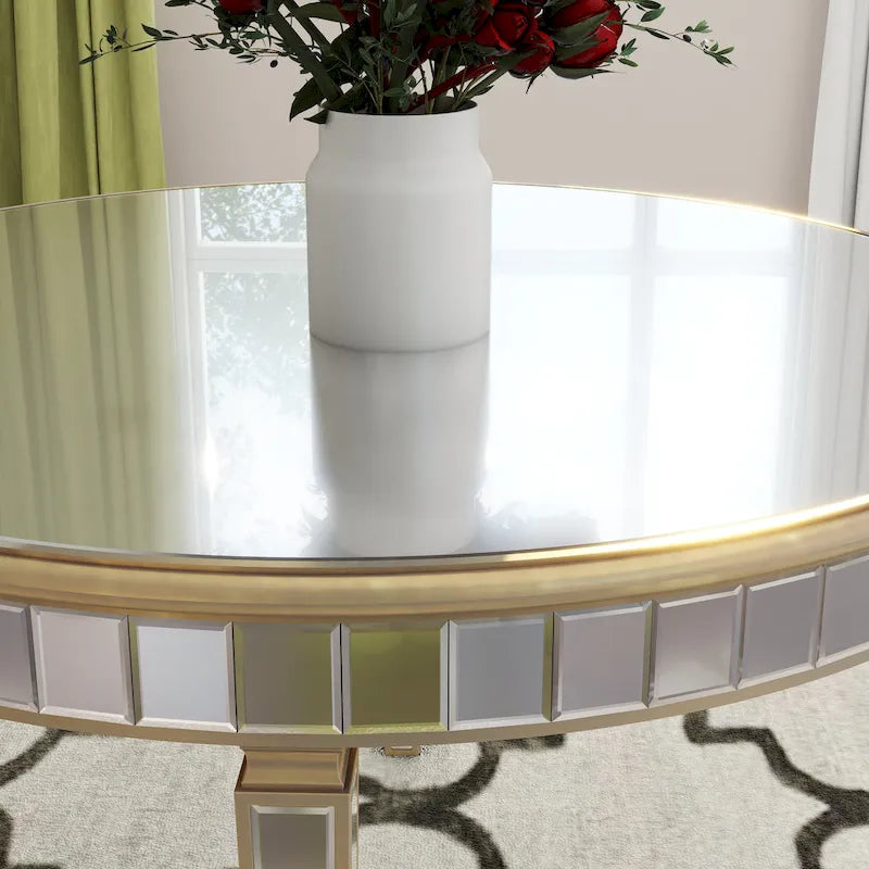 Contemporary Round Dining Table